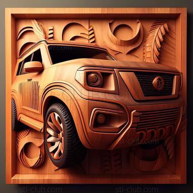 3D мадэль Nissan Armada (STL)